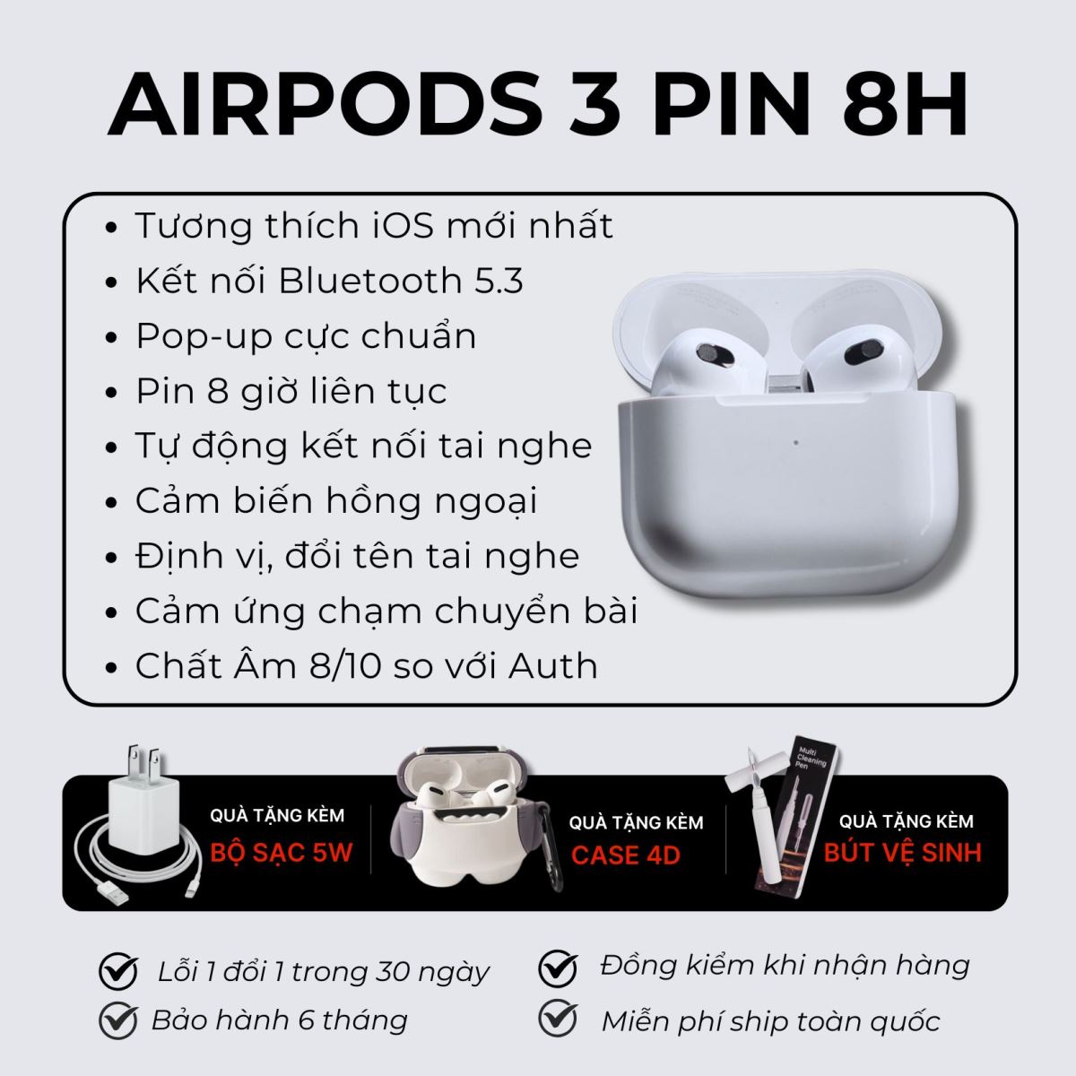 Semi Auth Pin 8 Giờ